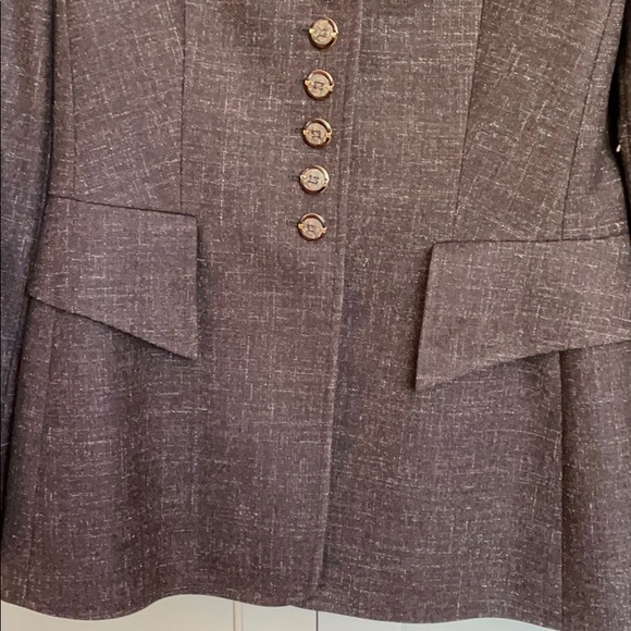 Escada Textured Button Up Blazer - Picture 3 of 8